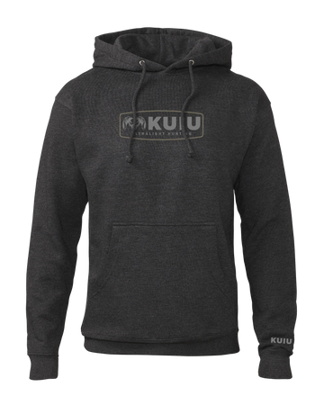 KUIU Outlined Patch Hoodie | Charcoal