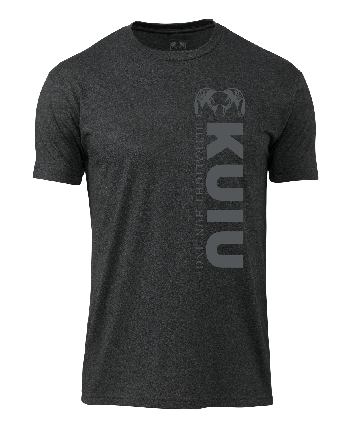 KUIU Solid Vertical T-Shirt | Charcoal