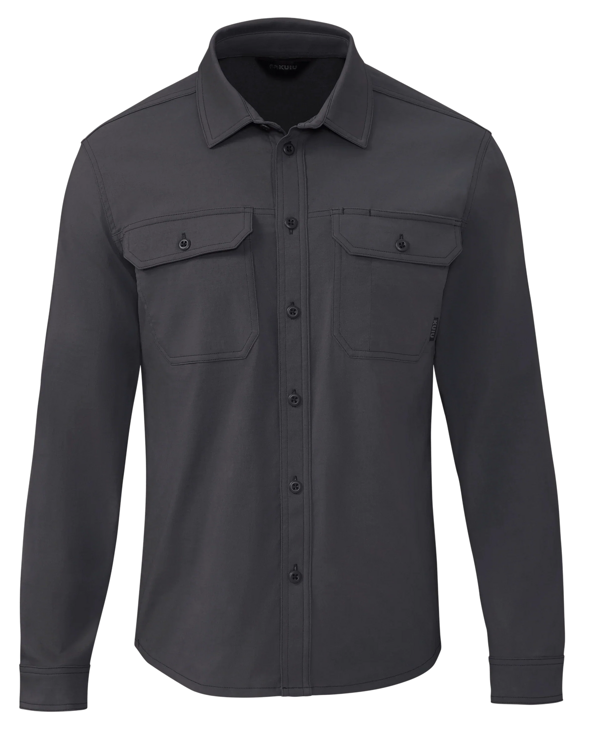 Outlet Motive LS Workgrade Shirt | Gunmetal