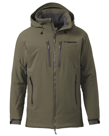 KUIU Kutana Gale Force Hooded Jacket | Ash