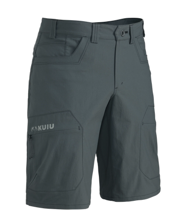 KUIU Kutana Stretch Woven 13″ Short | Gunmetal