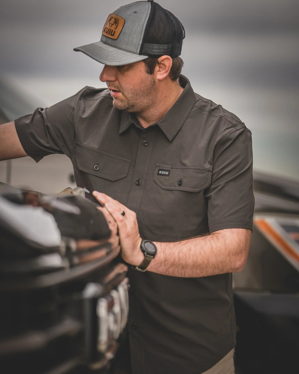 Gauge SS Work Shirt | Nightfall
