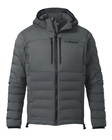 Outlet Flyway Insulated Hooded Jacket | Gunmetal