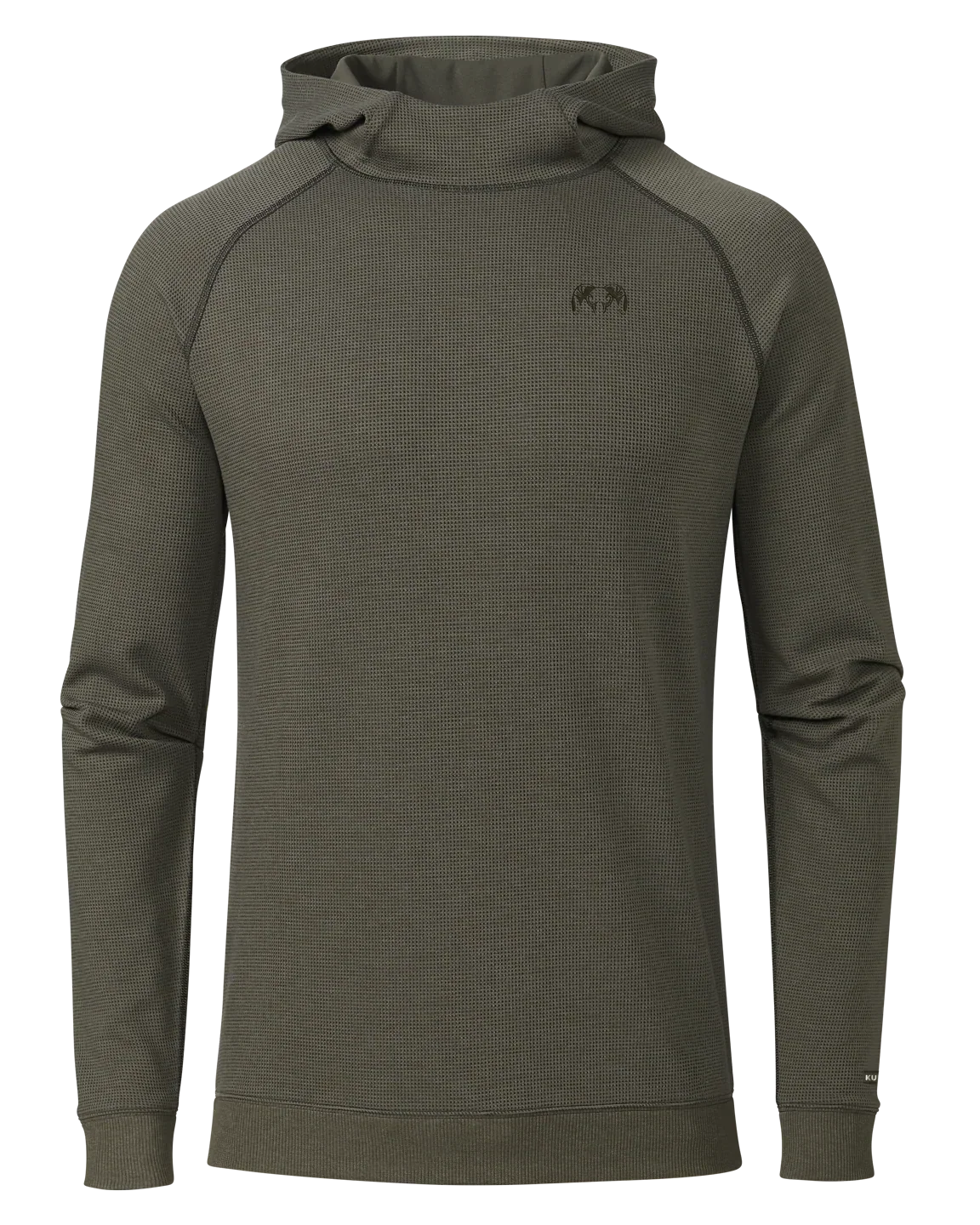 Canyon Waffle Hoodie | Ash Heather