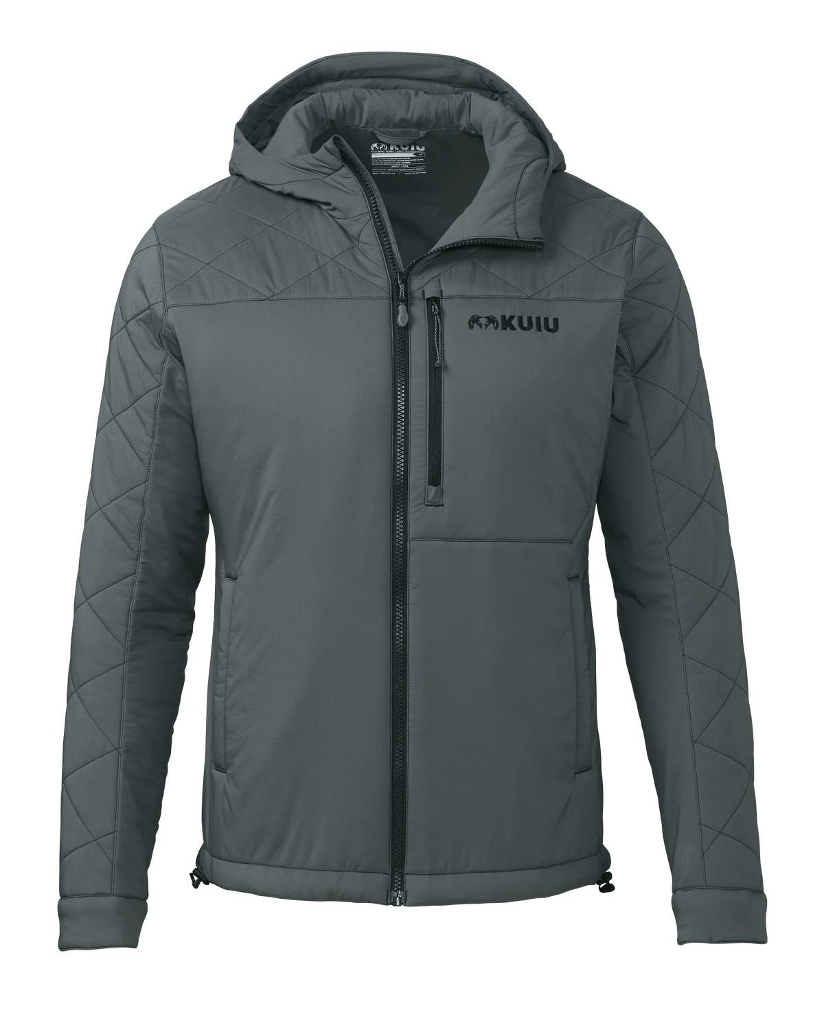 Outlet Granby Hooded Jacket | Gunmetal