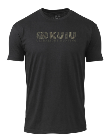 KUIU Veros Block Logo T-Shirt | Black