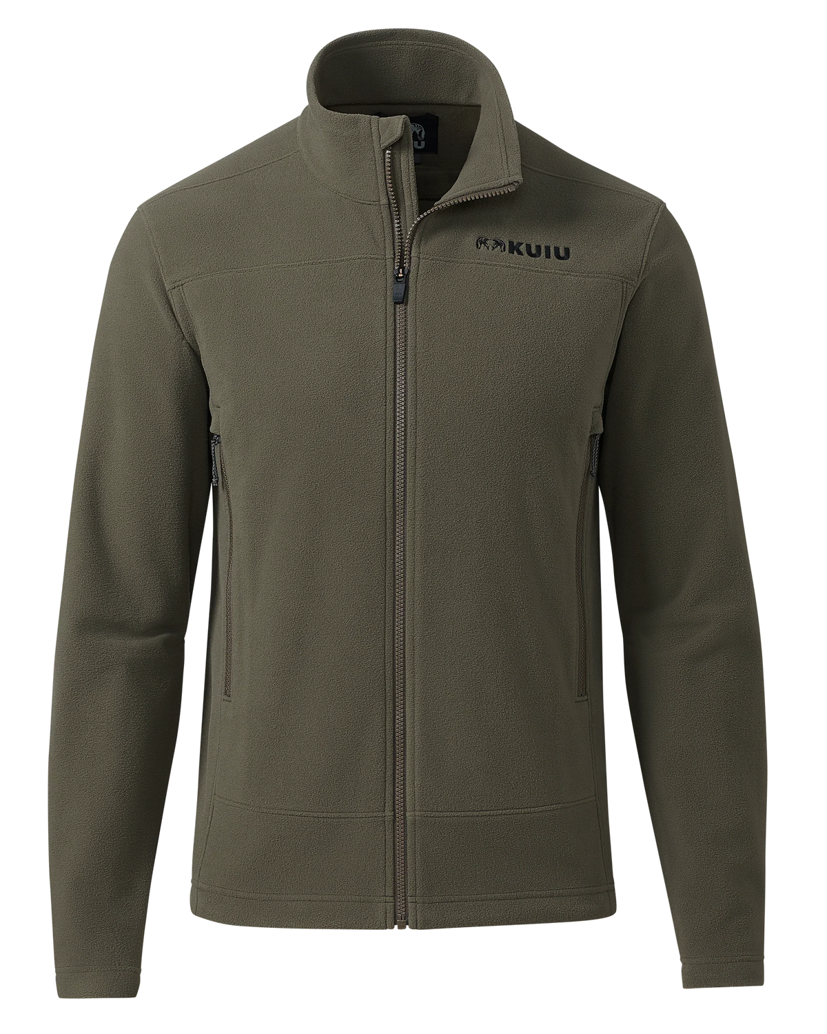 Border Fleece Full Zip | Ash