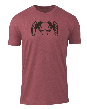 KUIU Engraved Ram T-Shirt | Cardinal