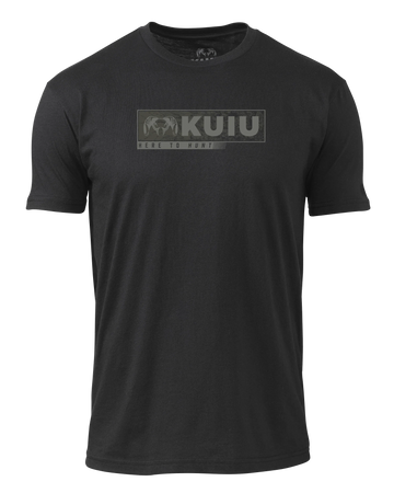 KUIU Here to Hunt Gritstone T-Shirt | Black