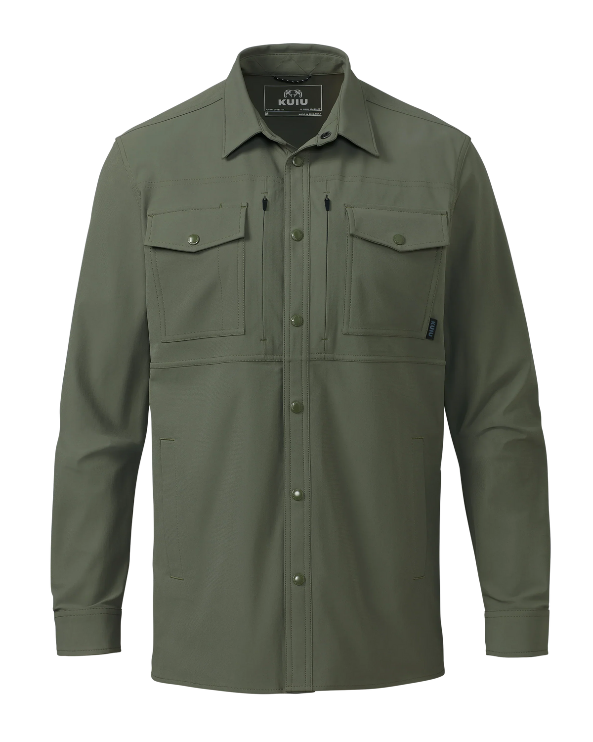 Outlet Tour Shirt Jacket | Dark Sage