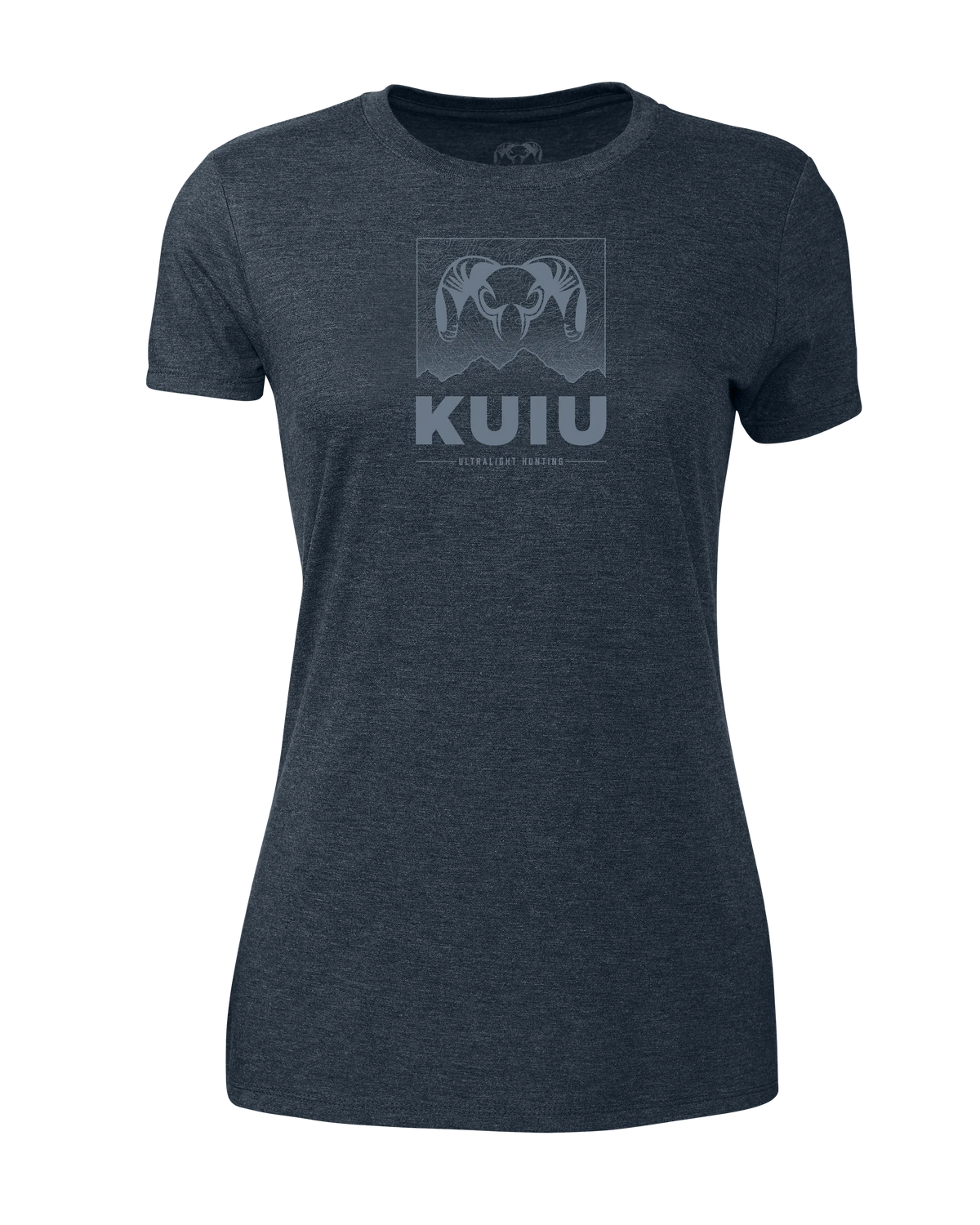 Women's Topo Mountain T-Shirt | Midnight Navy