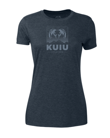 Women's Topo Mountain T-Shirt | Midnight Navy