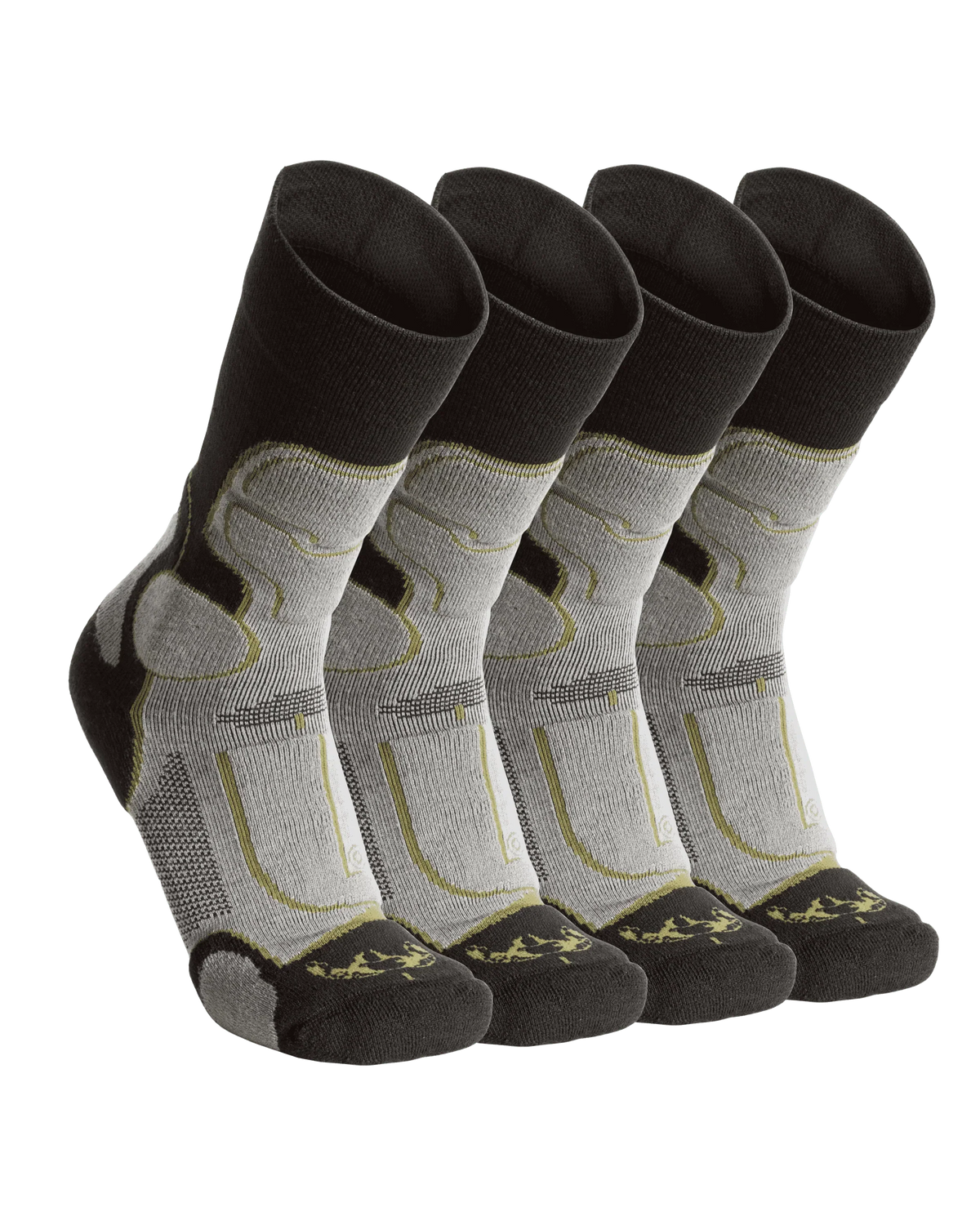 ULTRA Merino Crew Sock 4-Pair Pack | Grey Green
