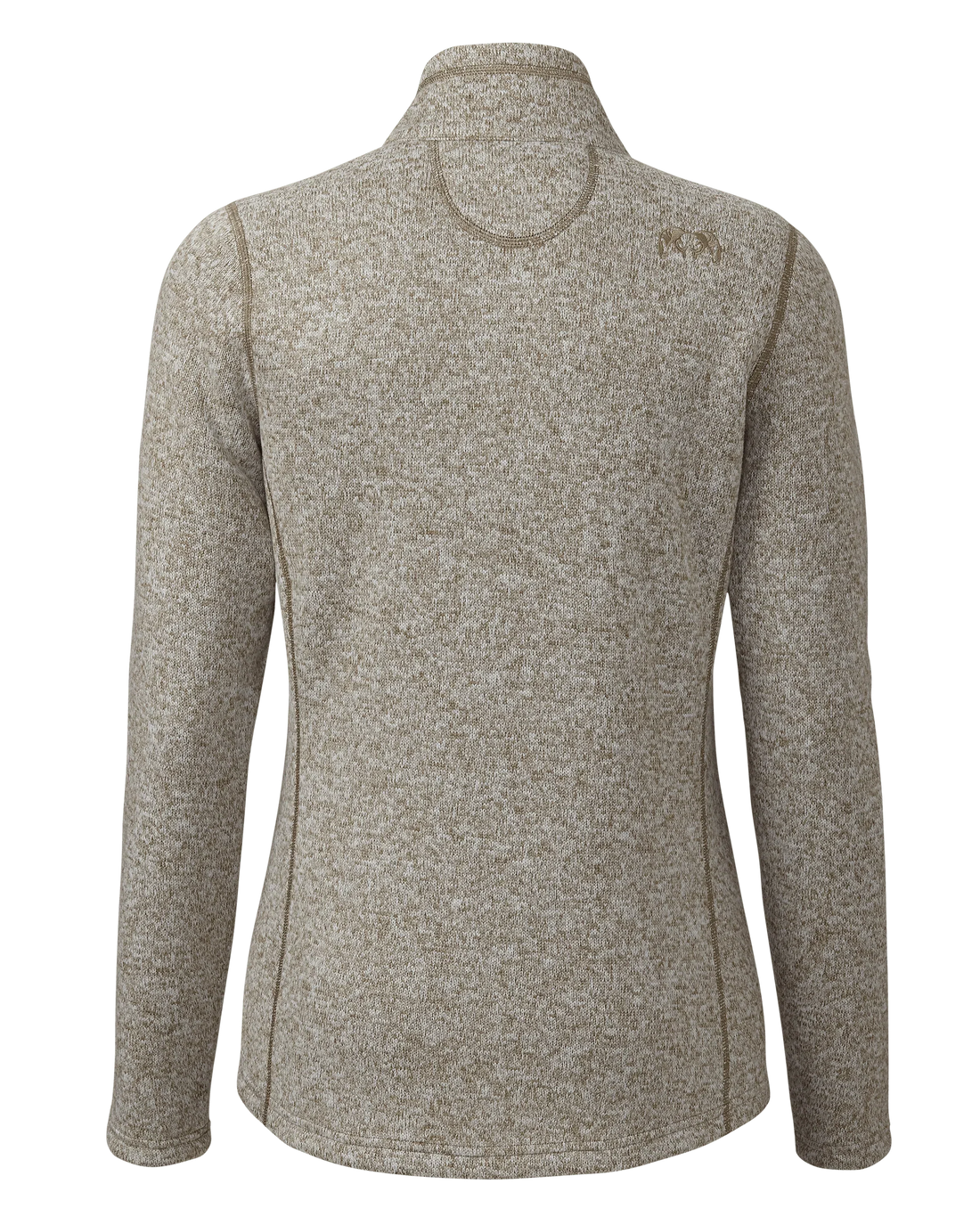 Women's Base Camp Full Zip Sweater | Khaki White Heather