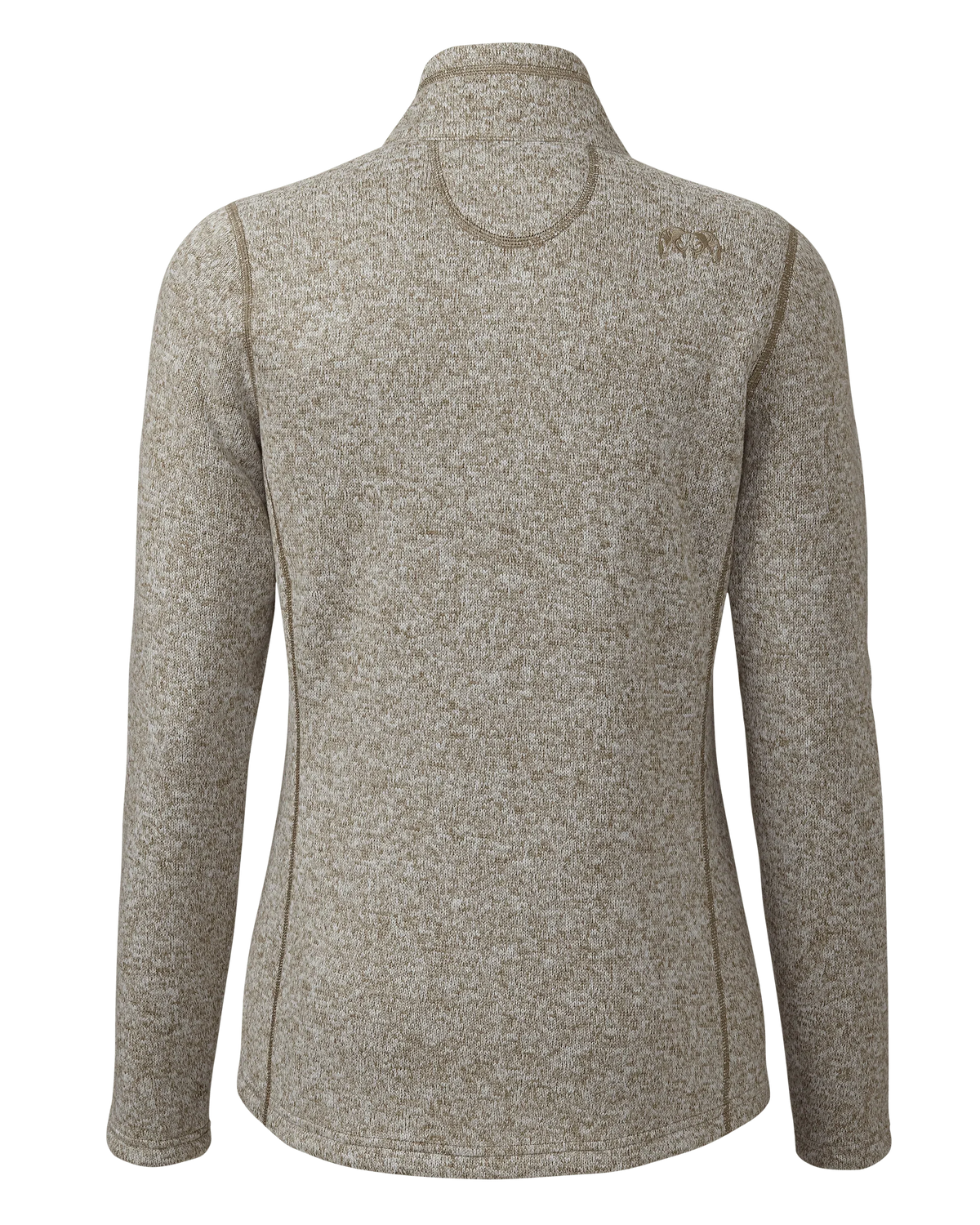 Women's Base Camp Full Zip Sweater | Khaki White Heather