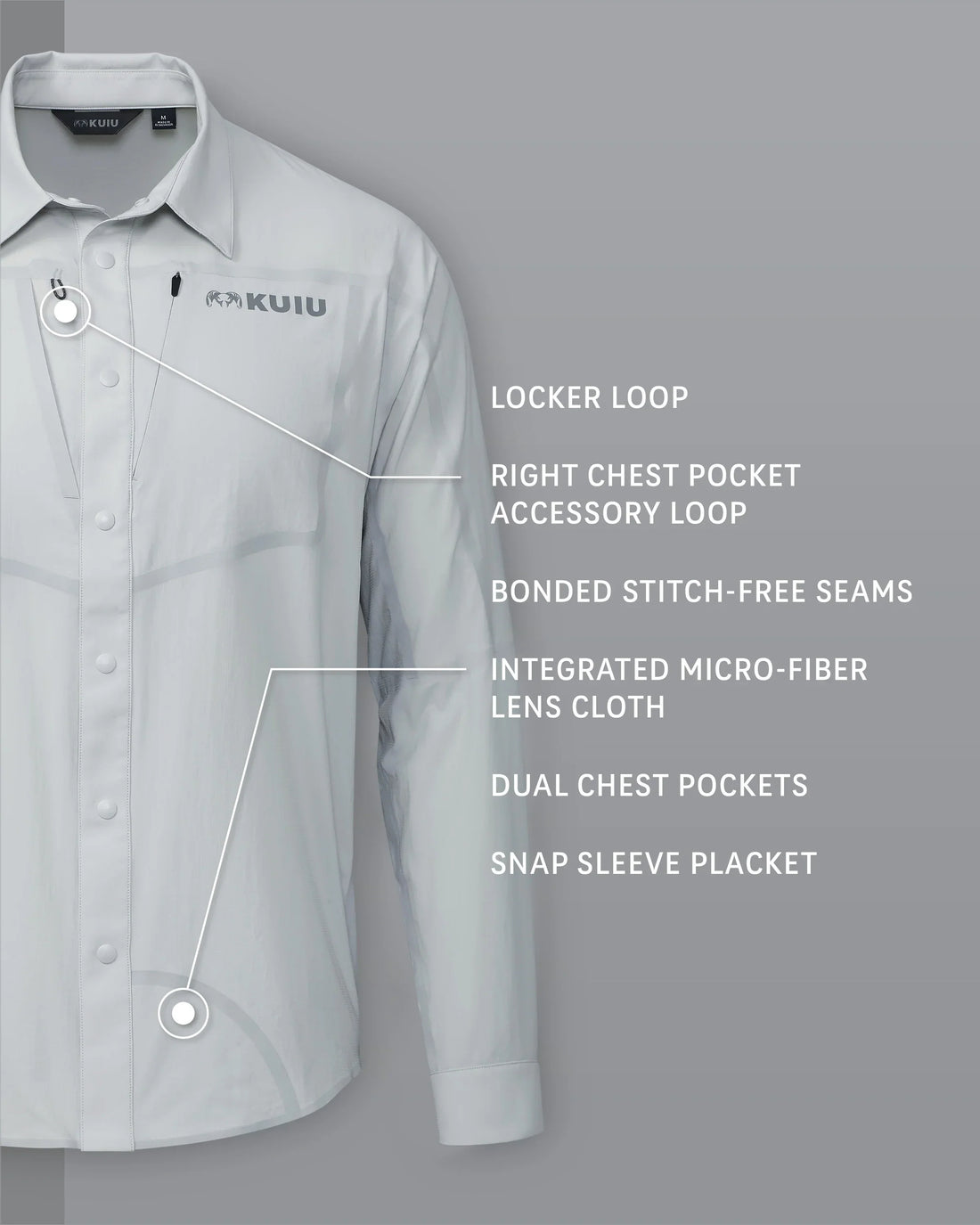 Outlet Salton LS Shirt | Lunar