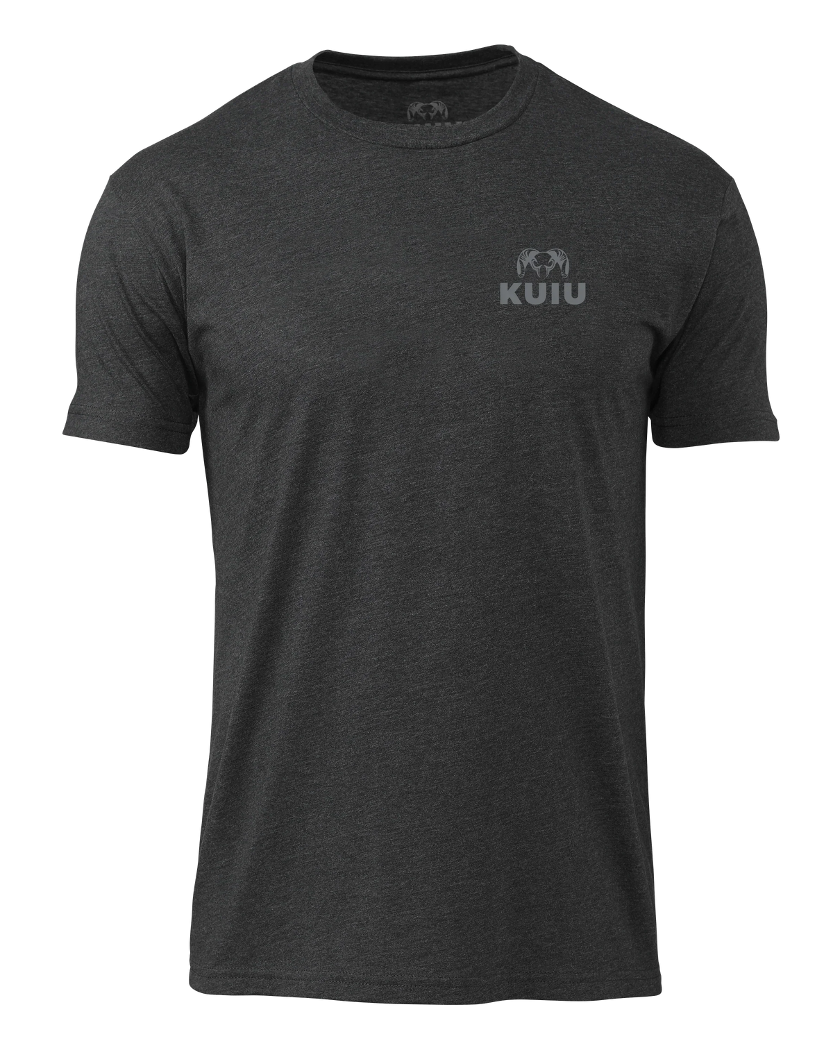 KUIU Solid Flag Fade T-Shirt | Charcoal
