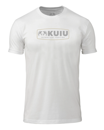 Outlet KUIU Outlined Patch T-Shirt | White