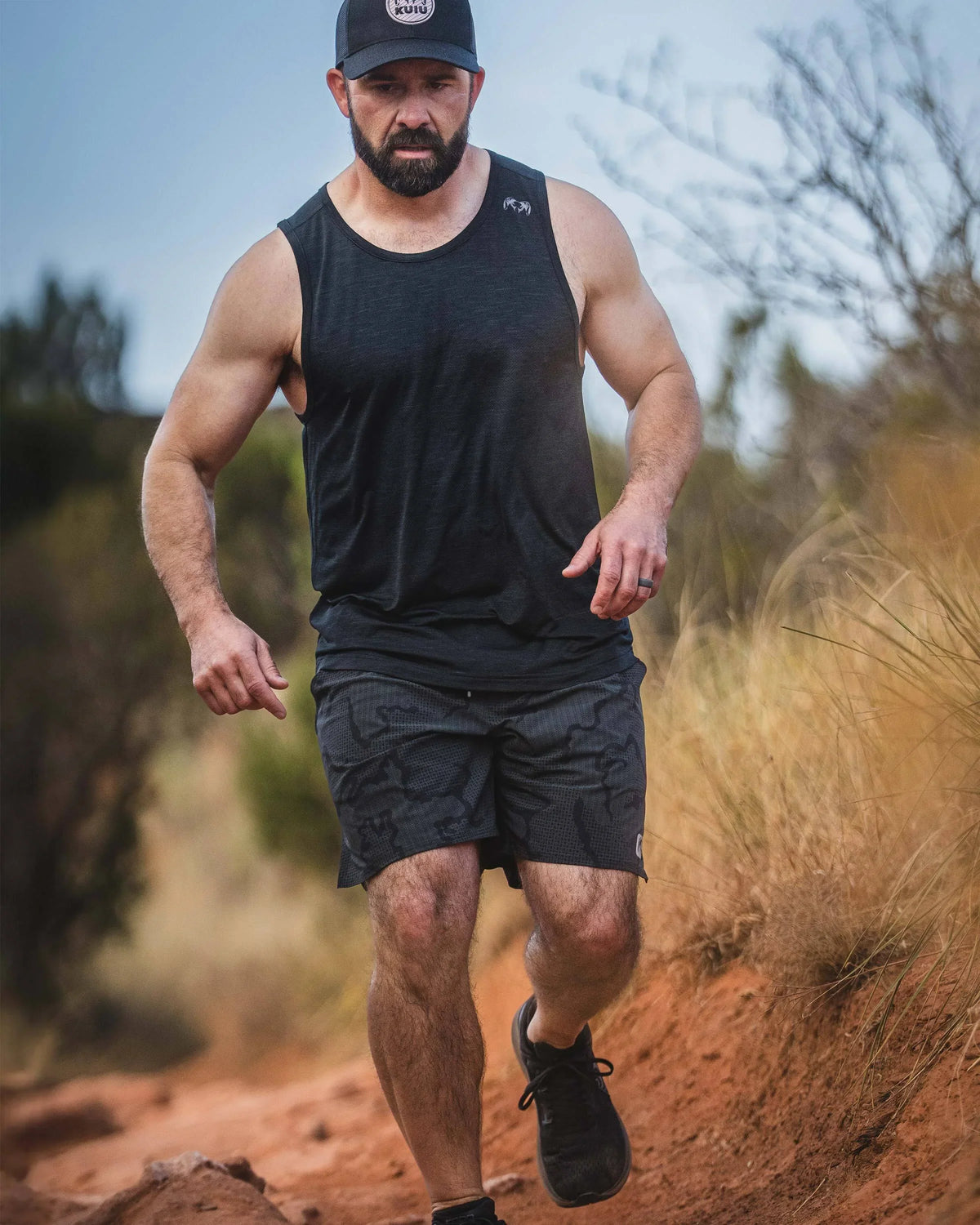 EnduroMesh Tank | Black Heather