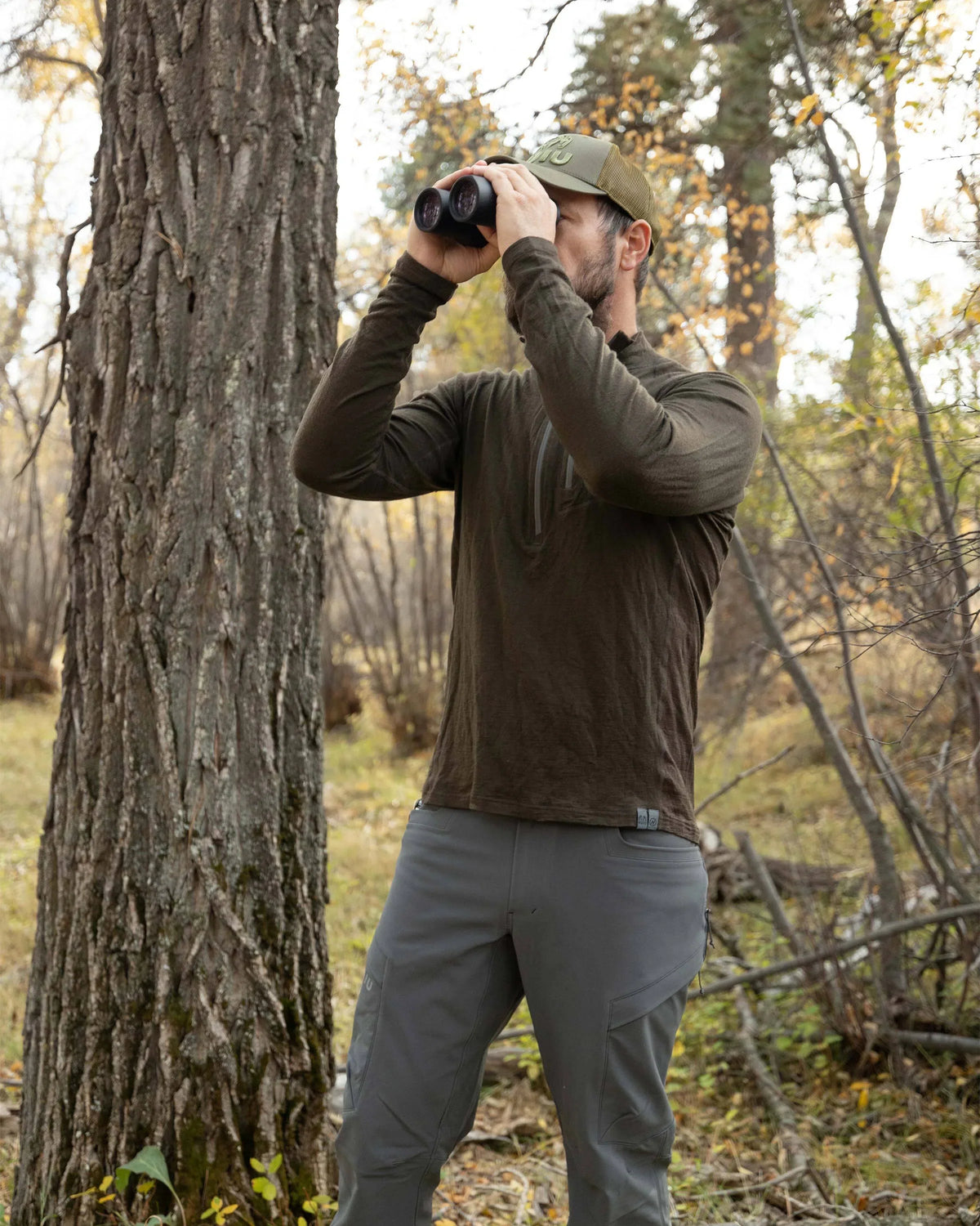ULTRA Merino 145 Zip-T Hunting Shirt | Ash