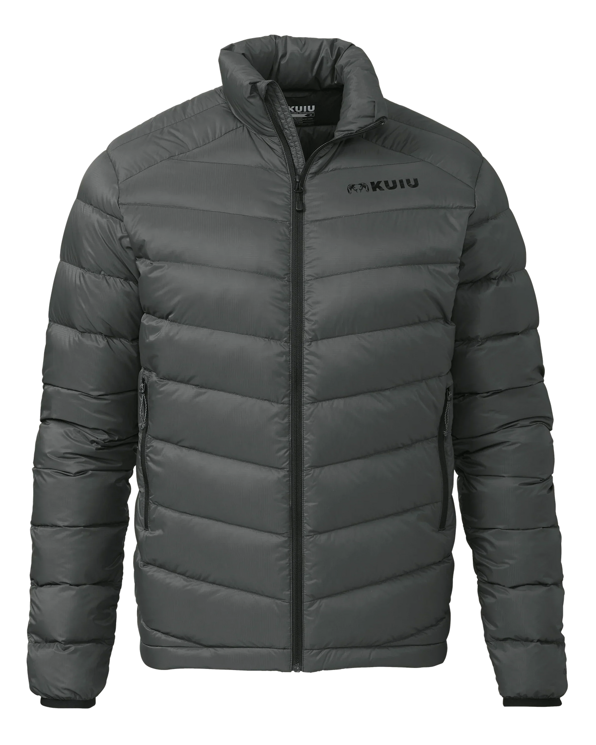 Outlet Super Down LT Jacket | Gunmetal