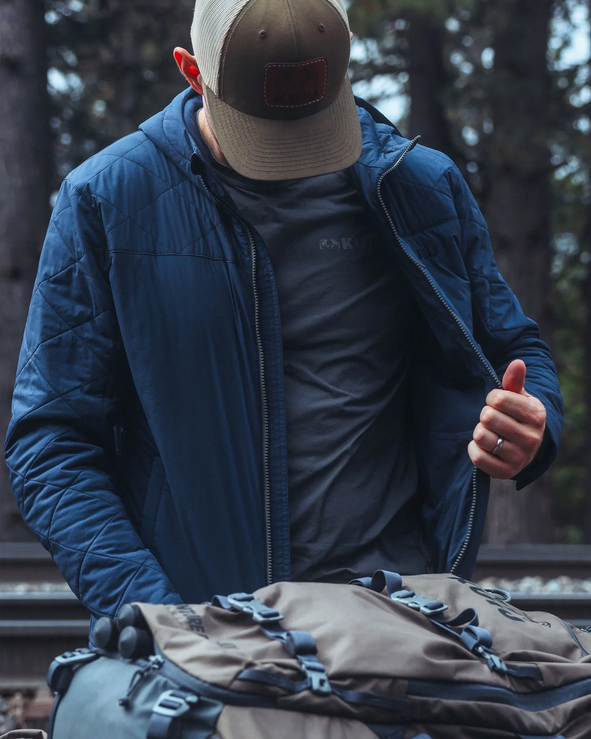 Outlet Granby Hooded Jacket | Gunmetal