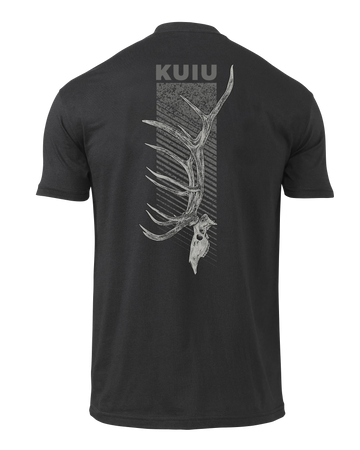 KUIU Elk Skull T-Shirt | Black