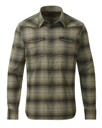 Laredo LS Shirt | Verde Ombre Plaid