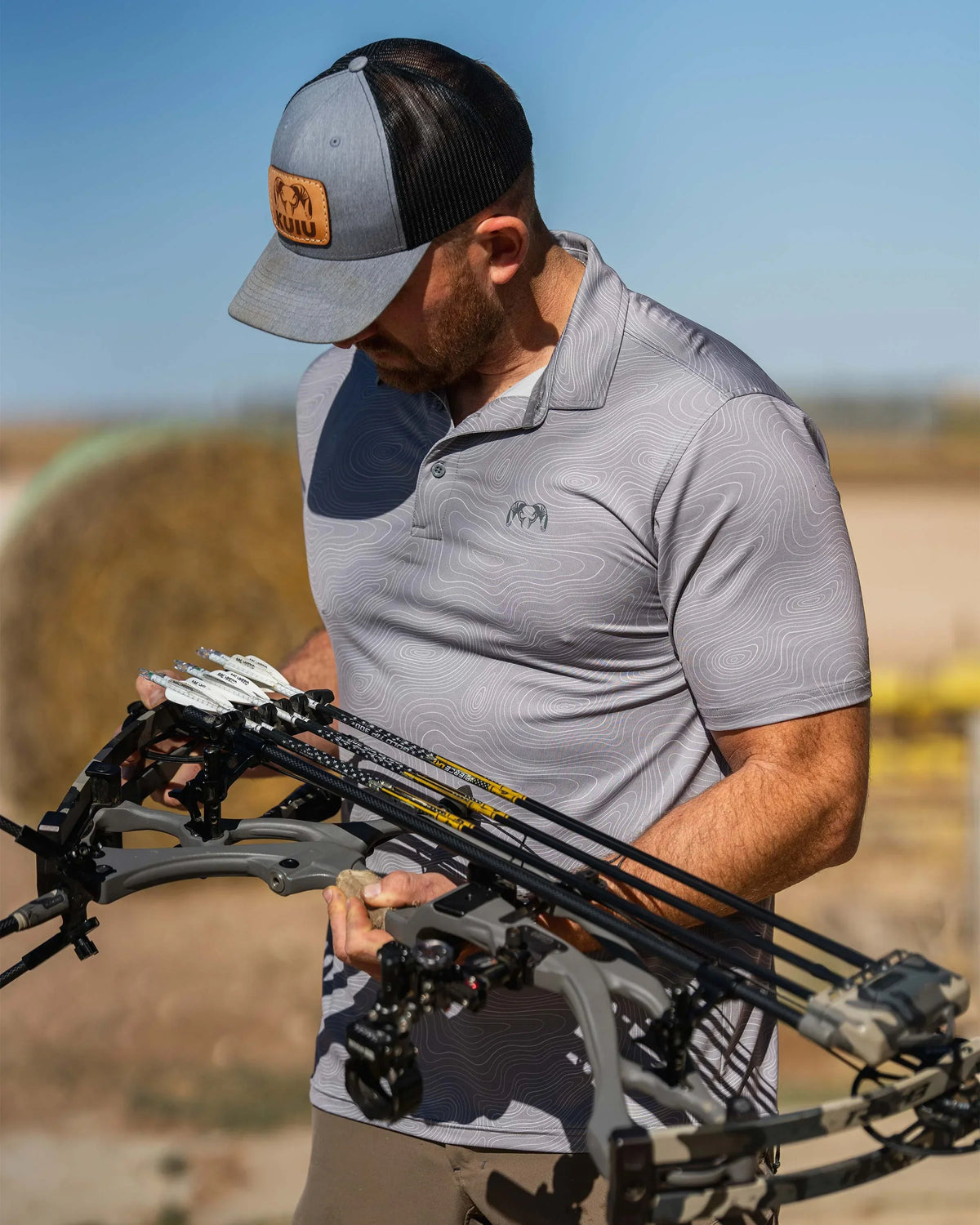 KUIU Performance Polo | Haze Topo